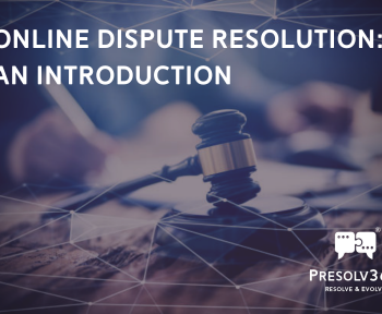 Online Dispute Resolution