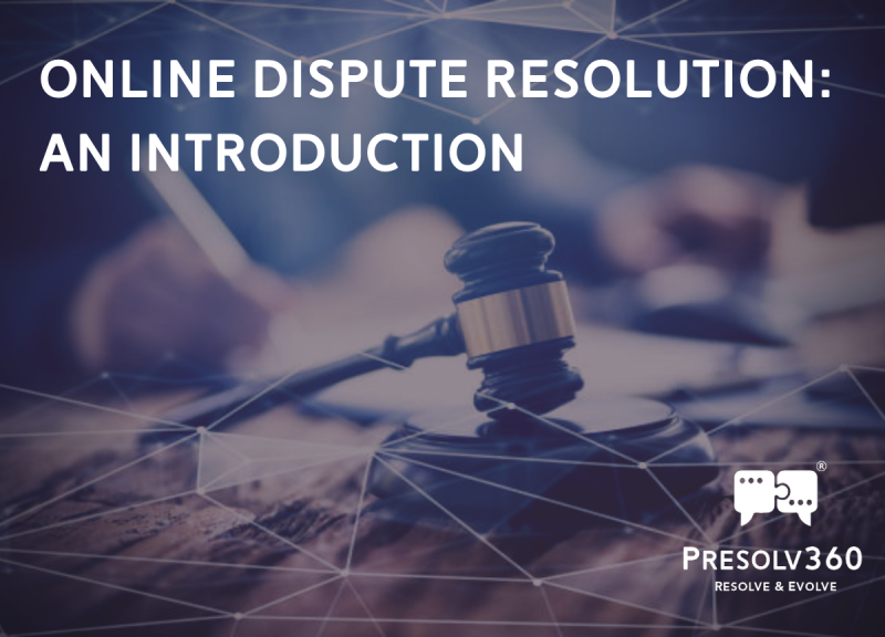 Online Dispute Resolution