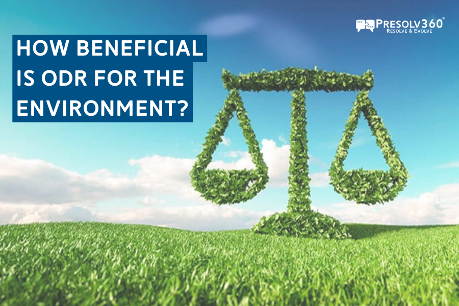 benefits of ODR to the environment