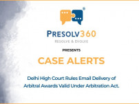 Delhi High Court Rules Email Delivery of Arbitral Awards Valid Under Arbitration Act