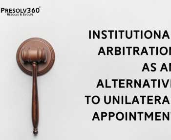 Institutional Arbitration