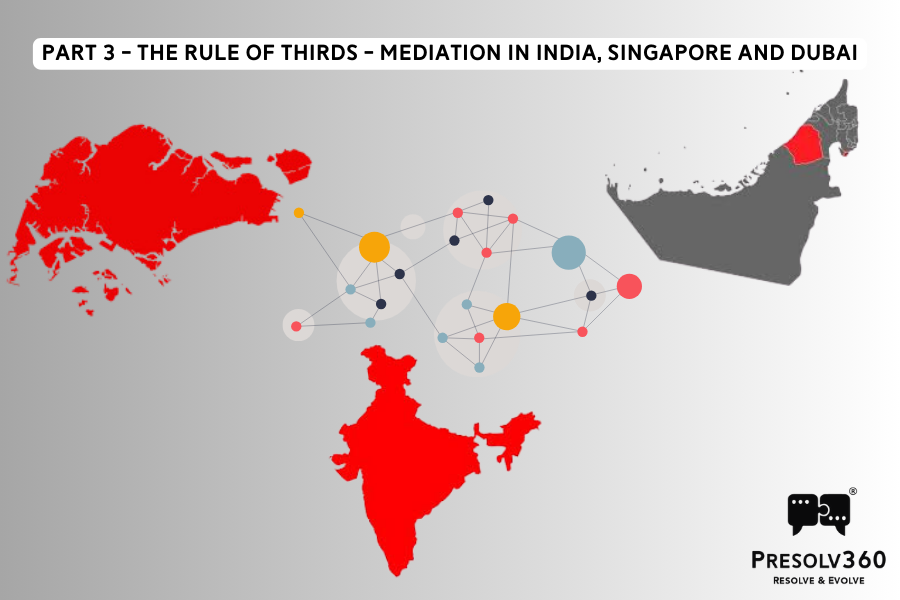 The Rule of Thirds - Mediation in India, Singapore and Dubai